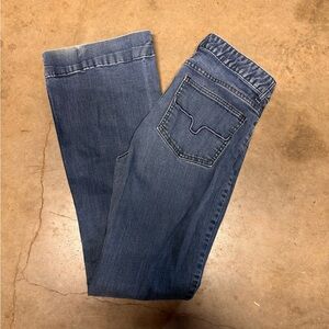 Women's Blue Denim Jeans - Classic Straight Leg